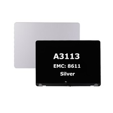 Silver LCD Screen Display with Top Cover for Apple Macbook Air A3113 M3 EMC 8611
