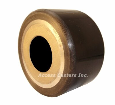 5VRA202-1 5'' x 2.875'' Hyster Load Wheel Less Bearings, Polyurethane on Cast Iron