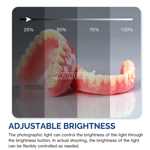 Suplementario de fotografía oral dental con equipo de luz de llenado de soporte - Imagen 4 de 22