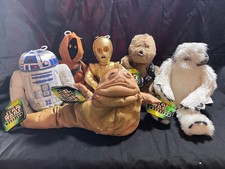 Lot of 6 Kenner 1997 Star Wars Buddies Beanie Plush , More