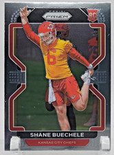 Shane Buechele Rookie 2021 Panini Prizm #396 NFL RC Card Kansas City Chiefs. rookie card picture