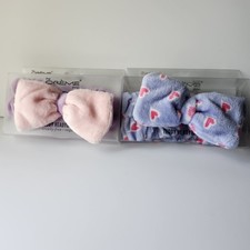 Lot Of 2 The Creme Shop Spa Headbands 2 Teddy Headbands