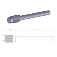 Moto-Master Bremsbelag Gleitstift (FüR: Yamaha YZ 250 CG05C 99 Hinten )