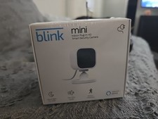 Blink Mini Indoor Plug-In Live HD Smart Security Camera New in Box 