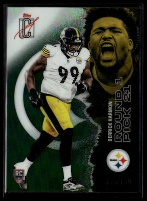 2025 Topps Signature Class #150 Derrick Harmon Chrome Green Refractor #/150