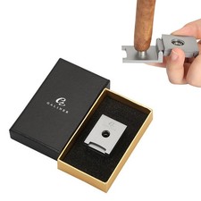 Galiner Stainless Steel Cigar Hole Punch Cutter Portable 3 IN 1 Size Gift Box