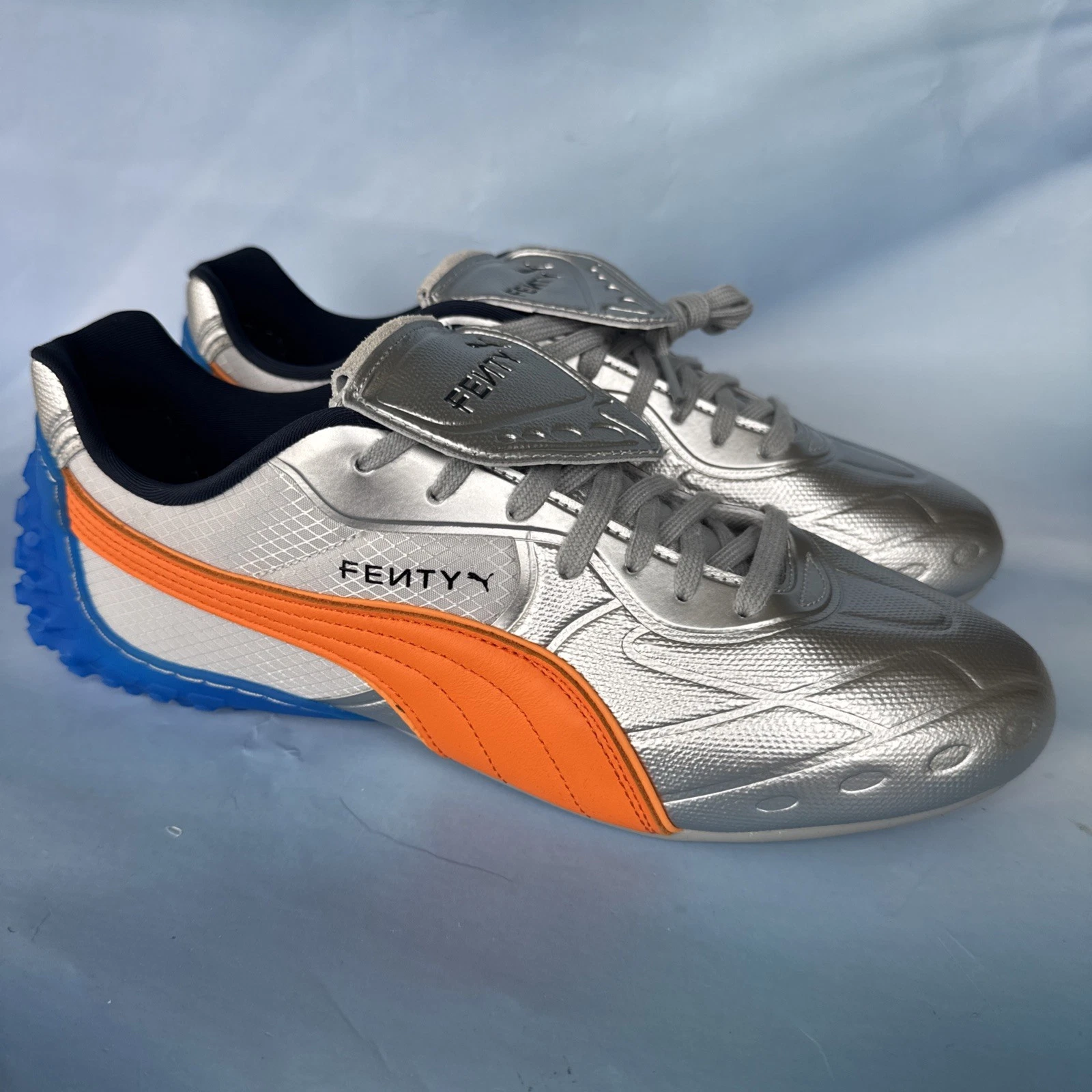 Mens SIZE 9.5 - NEW Fenty Puma Avanti LS-X PUMA Silver Rickie Orange Knicks