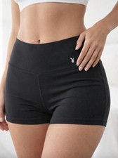 NEW Playboy Women  s Black Shorts Medium