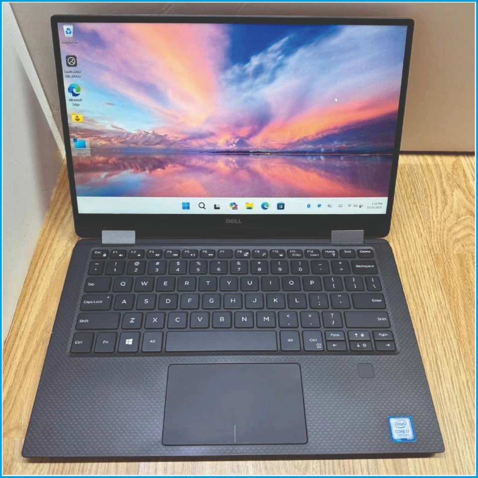 Dell XPS 13 9365 i7-7Y75 • 16GB RAM • 512GB SSD • 13.3′′ Táctil 2 en 1 • Plegable 360° Foto 4 de 4