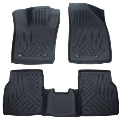 Floor Mats Custom for 2017-2025 2026 Jeep Compass TPE 1st+2nd Row