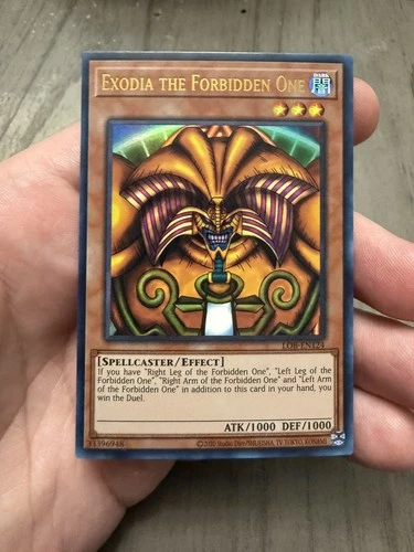 Exodia the Forbidden One LOB-EN124  (25th Anniversary Edition) Unlimited