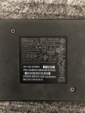 Dell WD22TB4 180W Thunderbolt 4 Docking Station - Black with 180 watt ac adapter