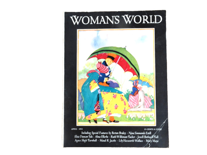 Woman’s World – April 1931 – April Showers