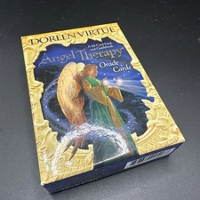 Angel Therapy Oracle Cards by Doreen Virtue 44 Card Deck and Guidebook