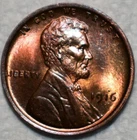 Gem Uncirculated 1916-P Lincoln Cent, Richly Hued, Glossy, Red-Brown specimen.