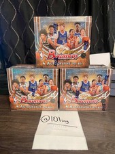 2025-26 Bowman Basketball Hobby Jumbo Box NBA Topps Factory Sealed Lot Of Three