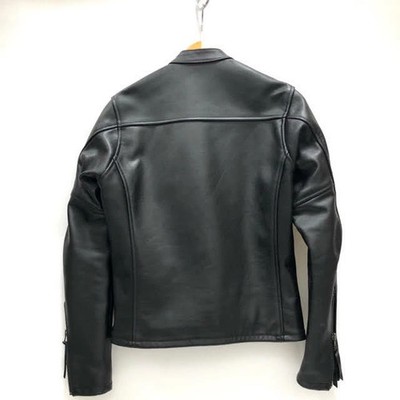 KADOYA Leather Single Rider's Jacket Black Size S Men's Used | eBay