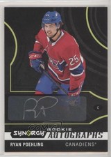 2019 Upper Deck Synergy Rookie Achievements Black Ryan Poehling #A-RP Auto 6xl