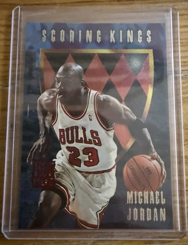 Fleer 1995-96 Ultra Scoring Kings Hot Packs Michael Jordan #4 Chicago Bulls