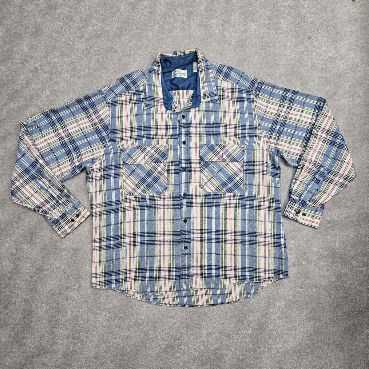 Sears Wool Button-Up Casual Button-Down Shirts for Men for sale | eBay