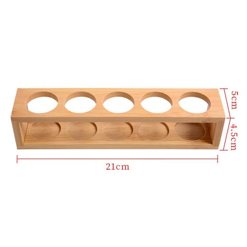 Aufbewahrung für ätherische Öle aus Holz, Rack-Halter-Ständer-Behälter-Etui - Picture 6 of 7