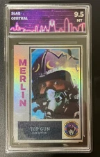 Top Gun Merlin Custom Art Card Graded 9.5 Slab Central