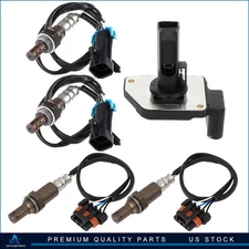 ✔For GMC Savana 1500 2500 4pcs Oxygen o2 02 Sensor + Mass Airflow MAF Sensor