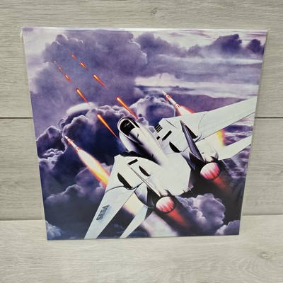 AFTER BURNER II (2) Video Game Soundtrack Purple Double Vinyl Limited Edition 