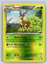 Sawsbuck 14/114 Black & White Reverse Holo MP on eBay