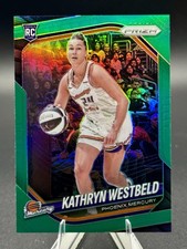 2025 Panini Prizm WNBA #29 Kathryn Westbeld Green Prizms