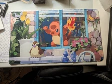Pokemon TCG Charmander 44 Promo "Window Charmander" Playmat/Deskmat