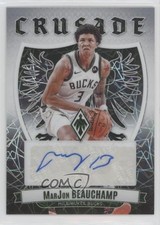 2023-24 Phoenix Crusade Signatures White Lazer 6/99 MarJon Beauchamp Auto 0nm7