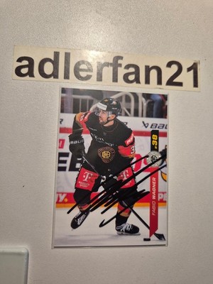 DEL 24-25 2024-2025 SIGNIERT DEB Fabio Wagner EHC Red Bull München