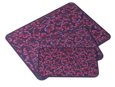 Kuhn Rikon 3 piece Anti-Microbial Printed Cutting Boards K53875 FLORAL NEW