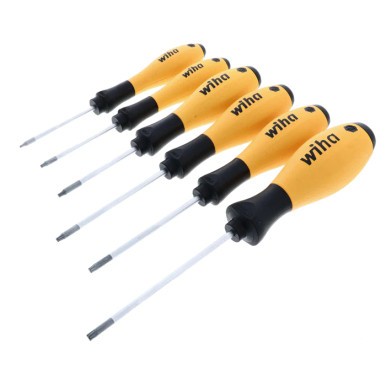 Wiha 36289 6 Piece ESD Safe SoftFinish Torx Screwdriver Set