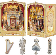 Book Nook Kit DIY Miniature House 3D Wooden Puzzle - Dreamland Theater