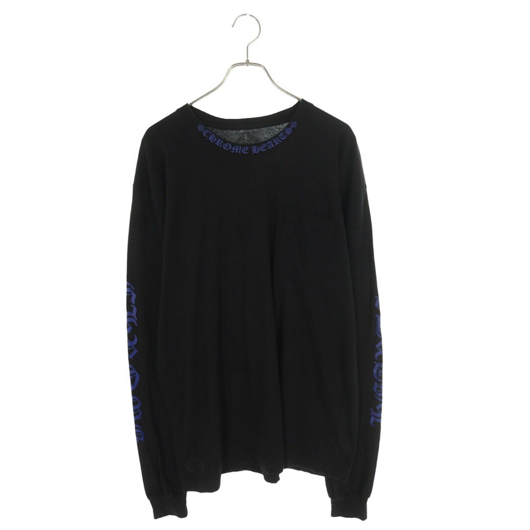 CHROME HEARTS CH L S 1 Neck Logo Print Long Sleeve Cut Sew Men's XL Used 630cbe2 thumbnail 2