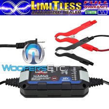 LIMITLESS LITHIUM NANO HD BATTERY 3.5 AMP LIFEPO 4 HIFI SPL SMART CHARGER NEW