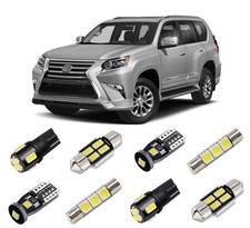 White Interior LED Lights Kit for Lexus GX460 2010 2011 2012 2013 2014 2015 2...
