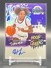 2025 Leaf Women of Sport Harmoni Turner Auto Hoop Queens Purple #/6