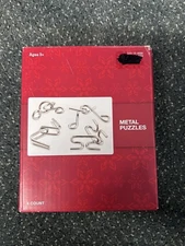 Brain Teaser Puzzle Metal Game New Ages 3+ Stocking Stuffer Gift