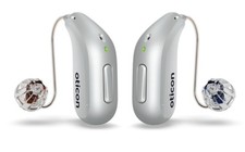 2 Oticon Intent 1 Silver New in Box Smart Charger Free Programming