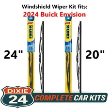 Rain-X Weatherbeater Windshield Wiper Kit fits: 2024 Buick Envision (24" & 20")