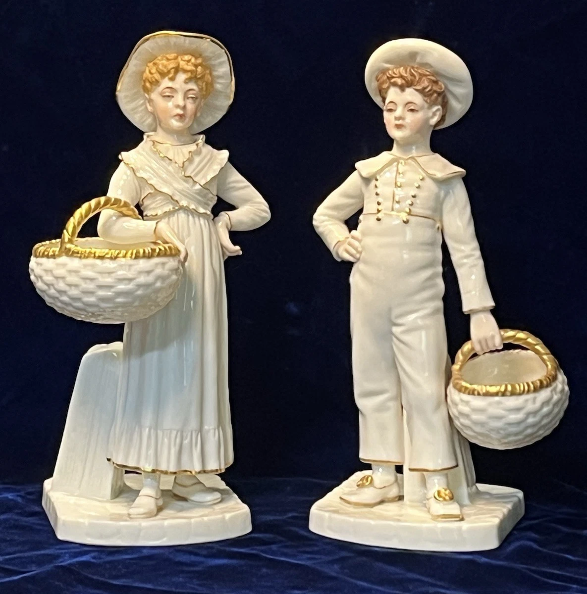 Royal Worcester Figurines In Antique Ceramic & Porcelain Figurines
