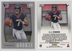 2023 Panini Prizm Prizm Flashback Rookie Silver Prizm CJ Stroud #PFR-2 RC