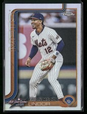 FRANCISCO LINDOR 2025 Topps Chrome Update #ASGC-13 All Star Game Refractor