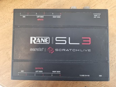 Rane SL3 USB Audio Interface für Serato Scratch Live DJ DVS System