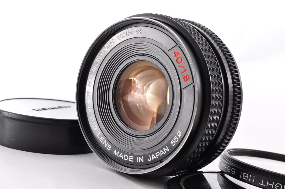 [Casi COMO NUEVO] Lente Konica Hexanon AR 40mm f1.8 Pancake Prime Montaje AR de JAPÓN Foto 3 de 4