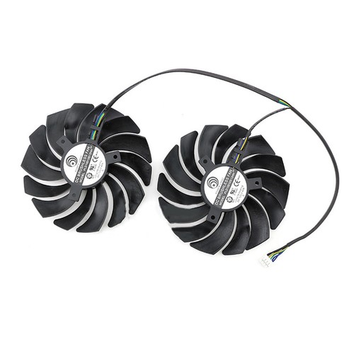 For GTX1080ti 1080 1070ti 1070 1060 GAMING Graphics Card 1 Pair Cooling Fans HIG - Picture 4 of 12