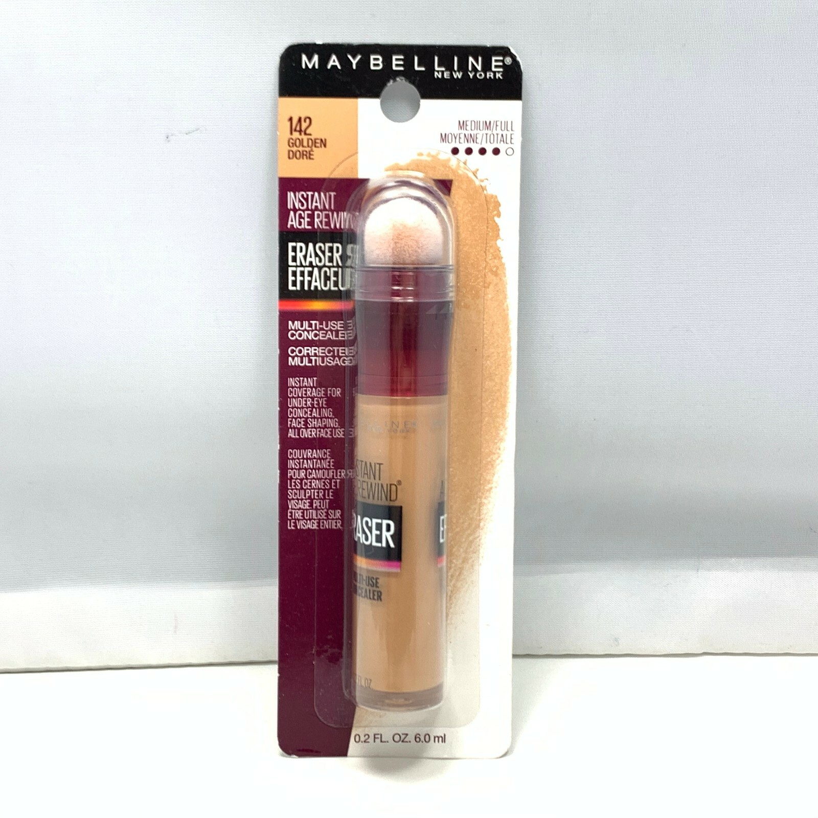 maybelline concealer golden 142